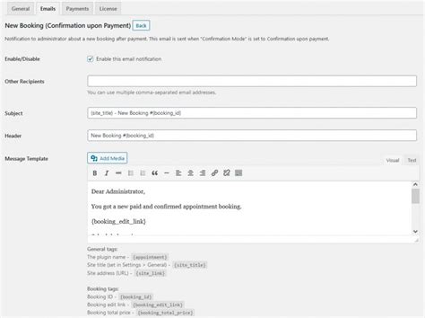 email administrator.